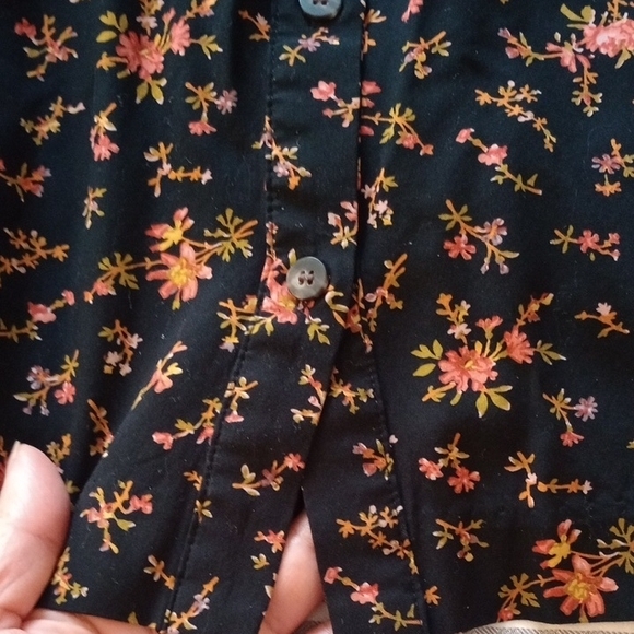 Madewell Short-sleeve Button Front Mini‎ Dress - Picture 16 of 16